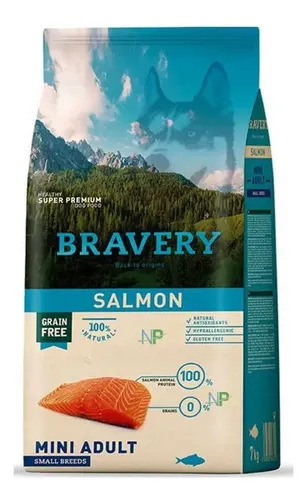 Bravery Salmon Mini Adulto Small Breeds 7 Kg