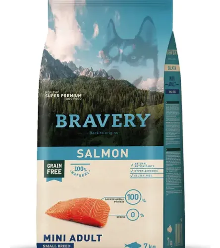 Bravery Salmon Mini Adulto Small Breeds 7 Kg