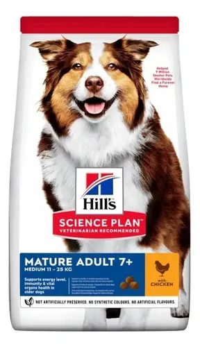 Hill's Science Diet Adulto 7+ Razas Medianas y Grandes 12 Kg