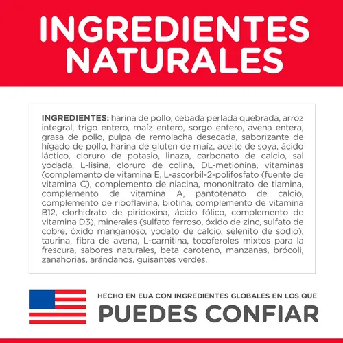 Hill's Science Diet Adulto 7+ Razas Medianas y Grandes 12 Kg