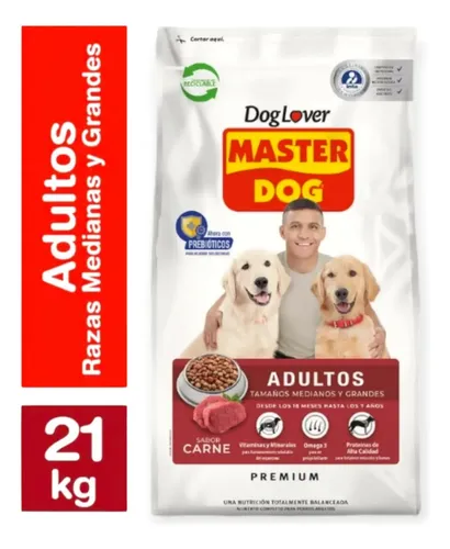 Master Dog Alimento Perro Adulto Carne 21Kg