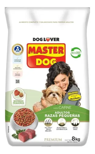 Master Dog Alimento Perro Adulto Razas Pequeñas 8kg