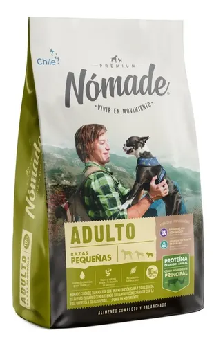 Alimento Nómade Perro Adulto Raza Pequeña 10kg